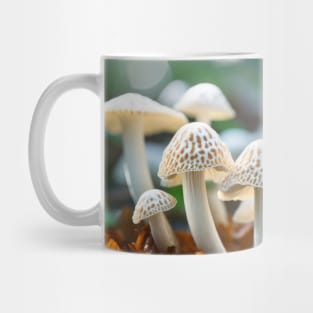 Mushroom Forest Nature Serene Tranquil Mug
